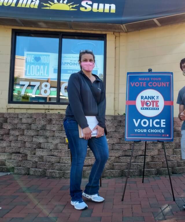 Canvassing in Trolley Square