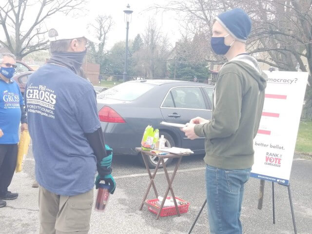 Canvassing in Old New Castle