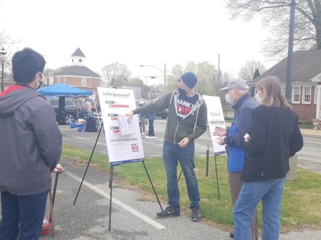 Canvassing in Old New Castle